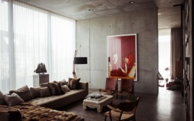 Christian & Karen Boros beton penthouse lakása – Berlin – életterek 003