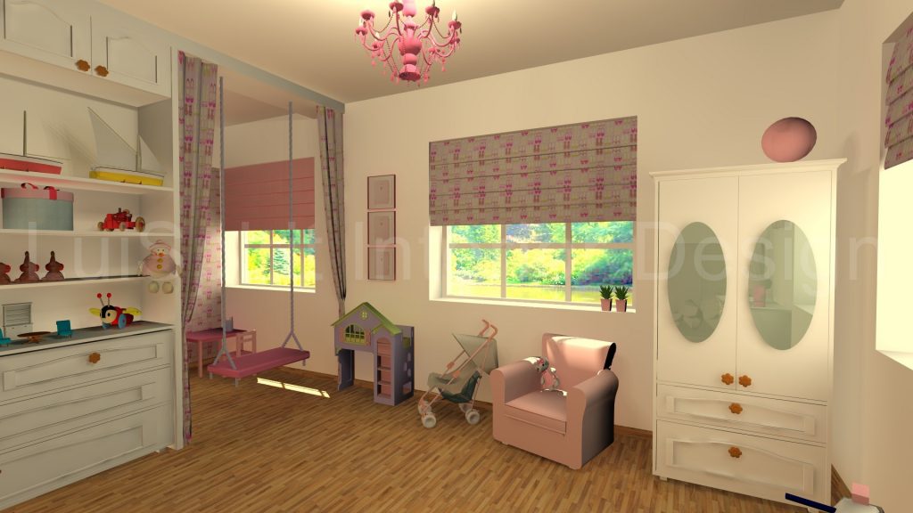kislány szoba